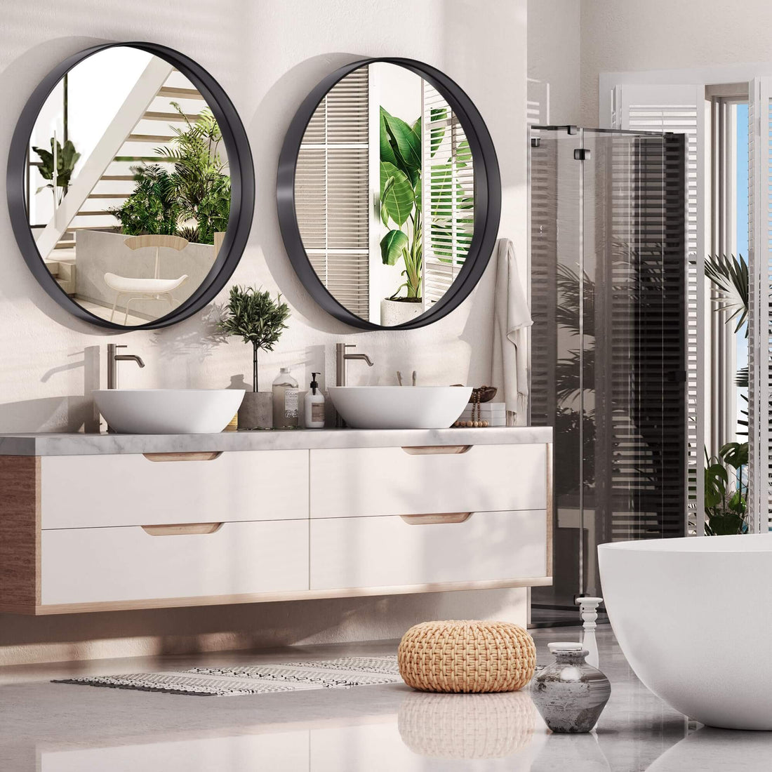 How to choose the right bathroom mirror?