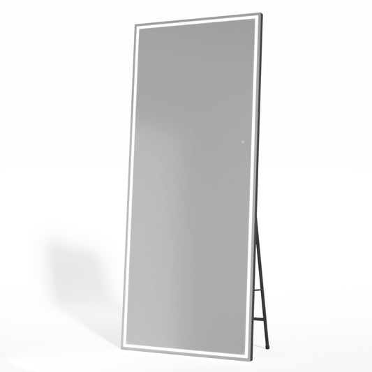 HASIPU Full Length Mirror with Light, Full Length Wall Mirror